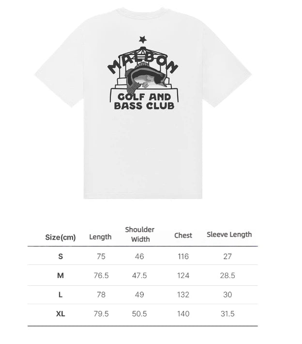 Malbon Golf Vista Bass Club Graphic T-Shirt