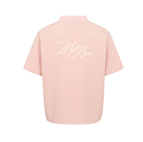 Malbon Golf Women’s Loose Fit Quarter-Zip Casual Shirt