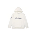 Malbon Men Golf Hoodie Half Zip Casual Sport Jacket White front view 화이트 골프 의류 정면