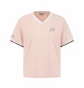 Malbon Golf Women’s Striped Breathable Casual Polo Shirt