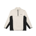Malbon Contrast Quarter Zip Pullover White product view