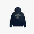 Malbon Malbon Fesque Crest Hoodie navy model image 1