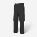 Malbon Studio Seoul Rain Pant Black Black golf rain pant model-wearing view